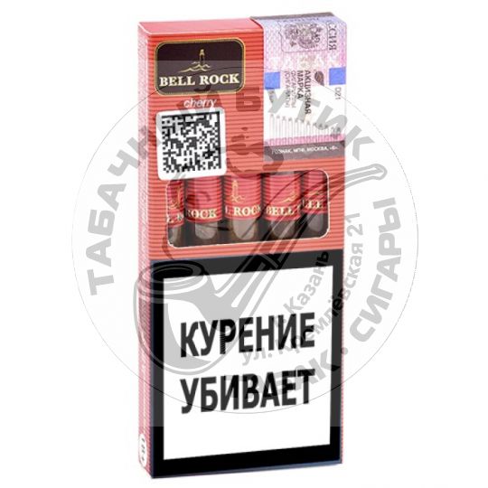 Турецкие сигариллы Bell Rock Tip - Cherry 5 шт.