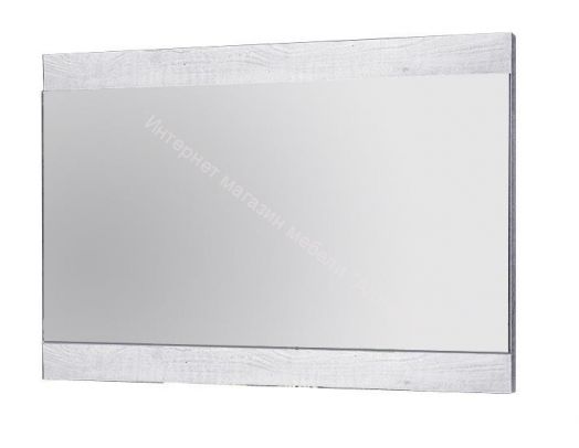 Зеркало навесное 33.13 Лючия, Бетон пайн белый/Венге