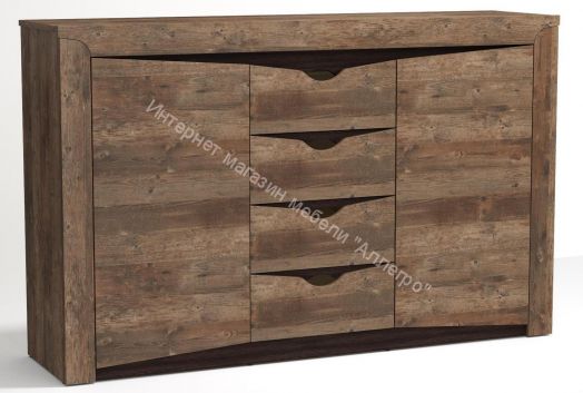 Спальный гарнитур Лючия, Кейптаун/Венге