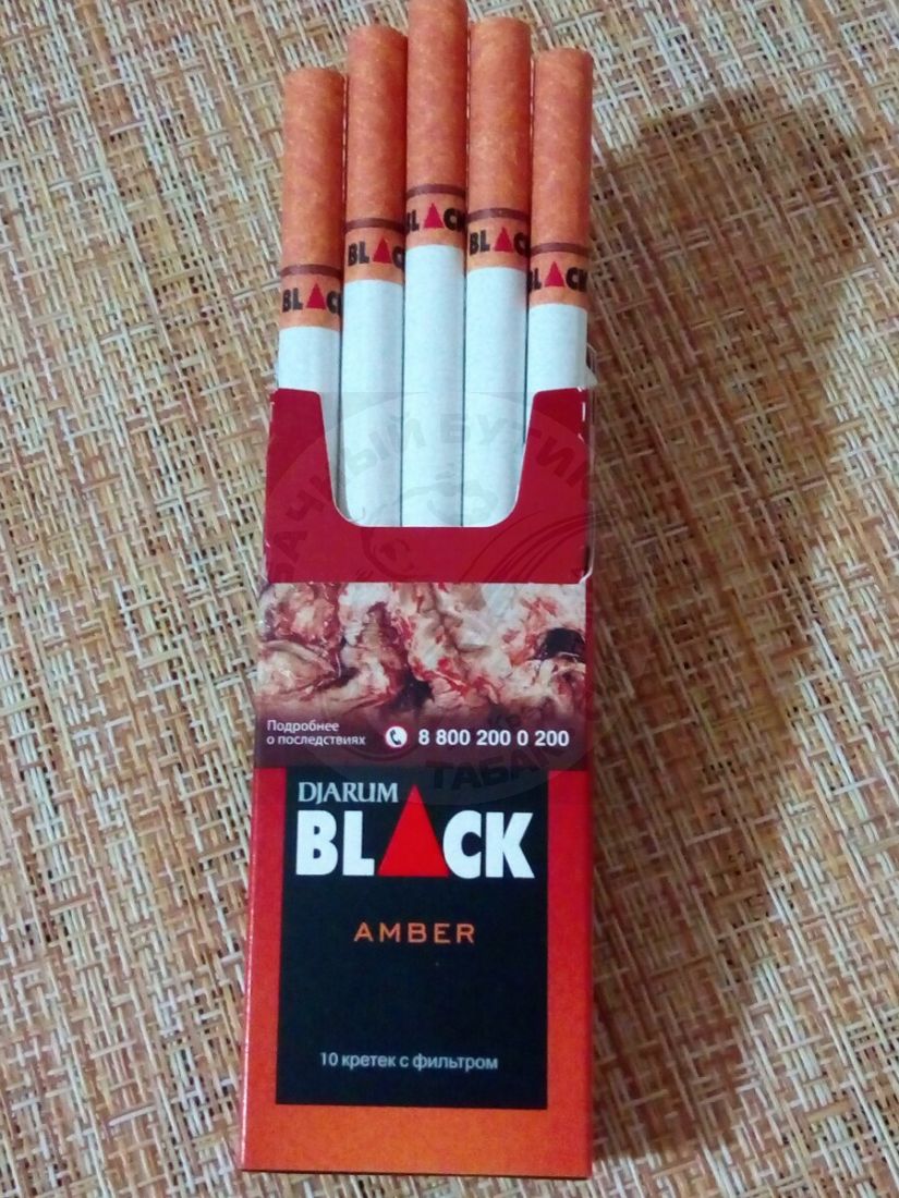 Кретек Djarum AMBER (TEA) 10шт.
