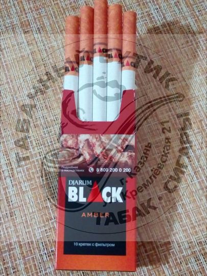 Кретек Djarum AMBER (TEA) 10шт.