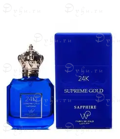 Paris World Luxury 24K Supreme Gold  Sapphire