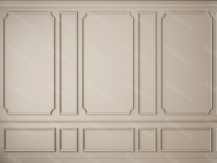 Фон стена "Molding-beige"