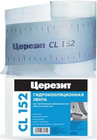 Лента для Герметизации Швов Ceresit CL 152 120мм х 10м Водонепроницаемая / Церезит СЛ 152