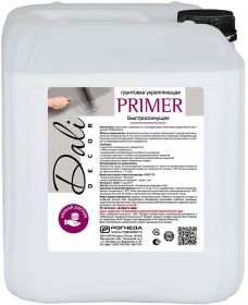 Грунтовка Dali Decor Primer 1л Акриловая Укрепляющая под Декоративные Штукатурки / Дали Декор Праймер.
