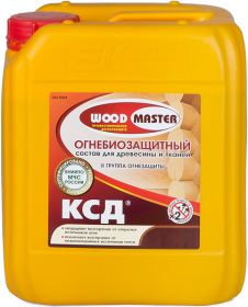 Огнебиозащита Woodmaster КСД 2-я группа 23кг для Древесины и Тканей / Вудмастер КСД