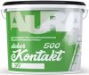 Грунт с Кварцем Aura Dekor Kontakt 500 3.5кг Белый под Структурные, Фактурные, Декоративные Штукатурки / Аура