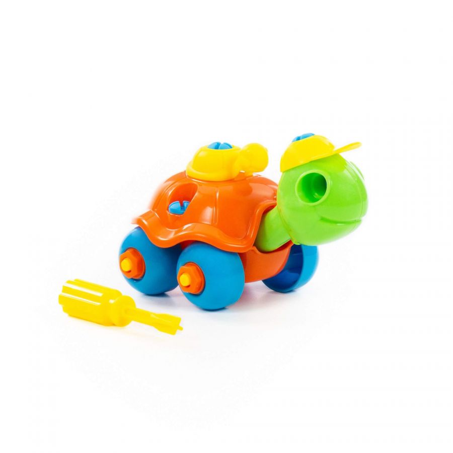 Конструктор "Черепашка" (24 элемента) (в пакете)