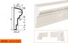 Фасадный Молдинг Lepninaplast МВ-160/4  В160хШ60хД2000 мм / Лепнинапласт.