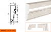 Фасадный Молдинг Lepninaplast  МВ-180/4 В180хШ60хД2000 мм / Лепнинапласт