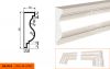 Фасадный Молдинг Lepninaplast  МВ-200/5  В200хШ60хД2000 мм / Лепнинапласт.
