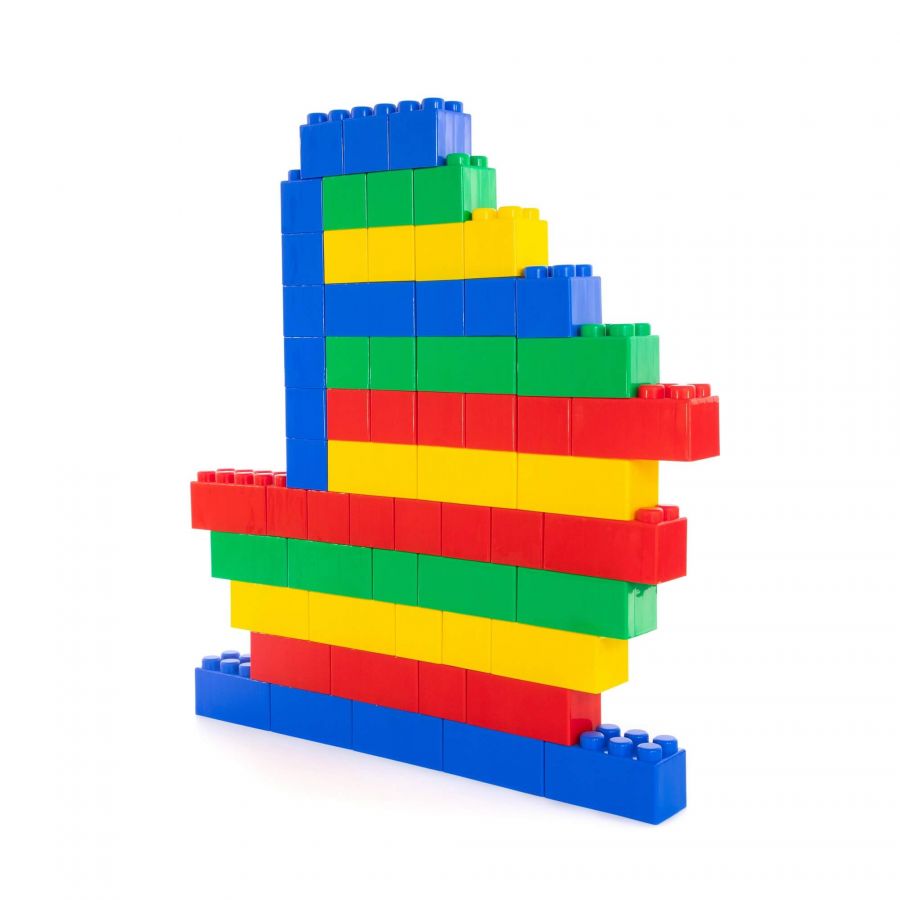 Конструктор строительный "XXL", 72 элемента