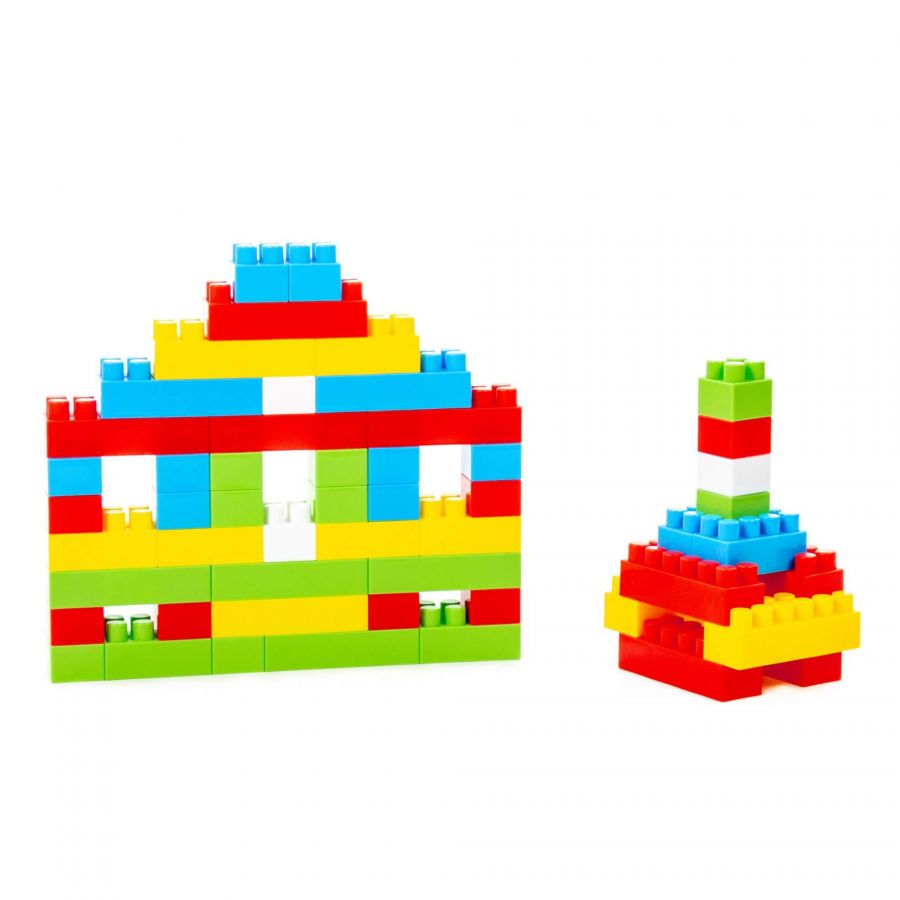 Конструктор (Большой, 96 элементов) (в мешке)