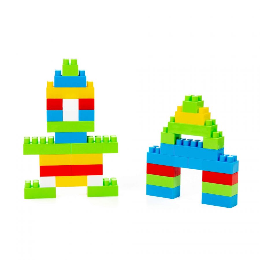 Конструктор (Малый, 48 элементов) (в мешке)