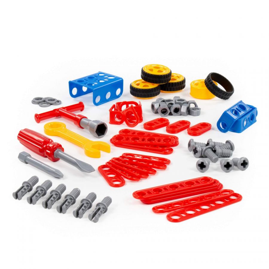 Конструктор "Изобретатель" - "Квадроцикл №1" (87 элементов) (в пакете)