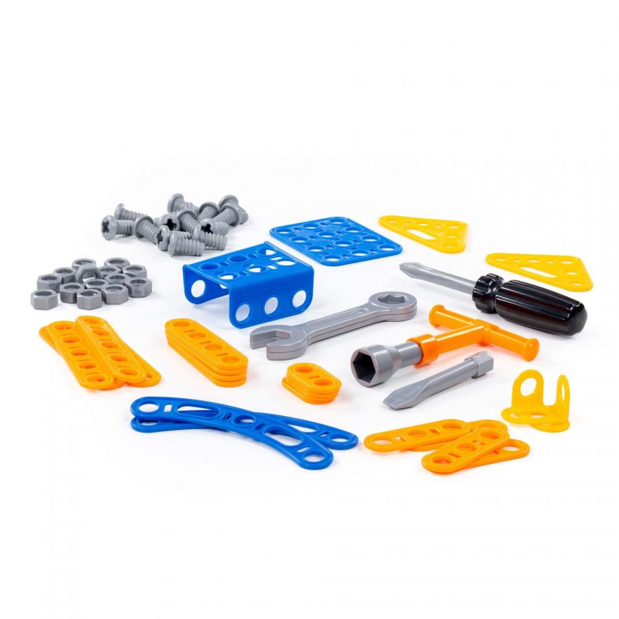 Конструктор "Изобретатель" - "Кресло-качалка №1" (58 элементов) (в пакете)