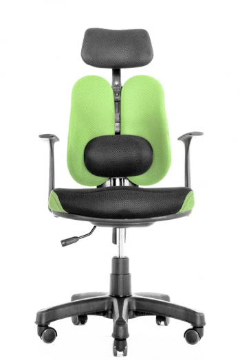 Анатомическое кресло для школьников Duo Gini (Зелёное)