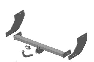 Фаркоп Great Wall King Kong Poer 2022- твердое крепление шара