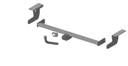 Фаркоп Kia Carnival 2021- (сборка Корея) твердое крепление шара