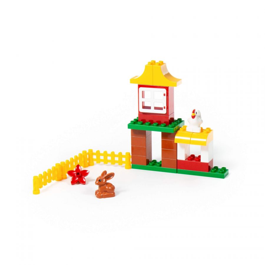 Конструктор "Макси" - "Весёлая ферма" (39 элементов) (в коробке)