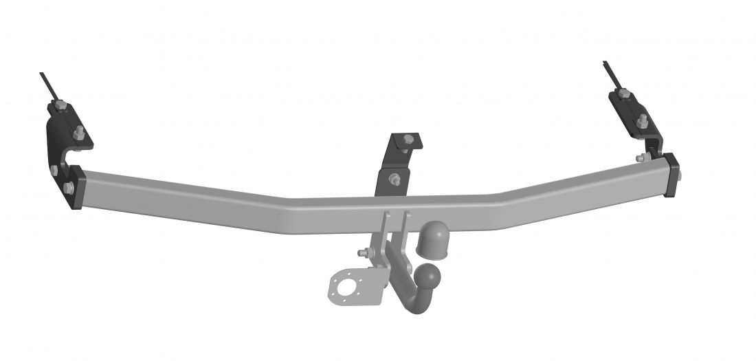 Фаркоп на Changan CS95 рестайл 2018-. Необходима подрезка бампера. Тип шара: A. Нагрузки: 1500/75 кг, (без электрики в комплекте)