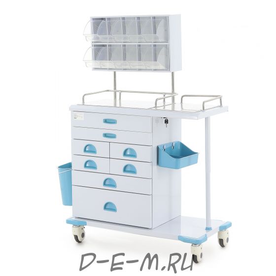 Тележка медицинская Med-Mos АТ003 (ТМ-011АН-00)