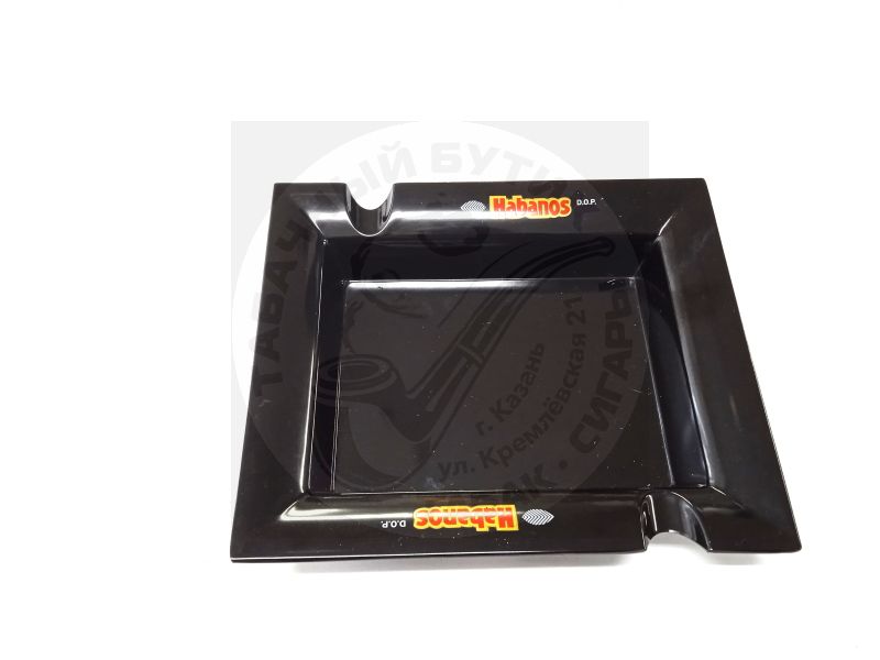 Пепельница сигарная - Habanos квадрат на 2 сигары