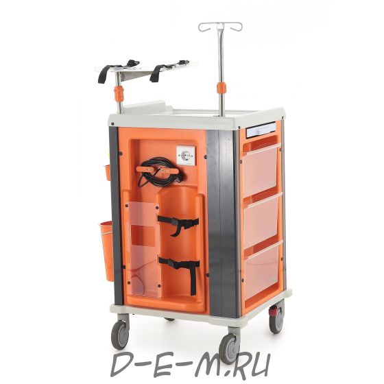 Тележка медицинская MedMos РЕТ02 (ТМ-006АН-00)