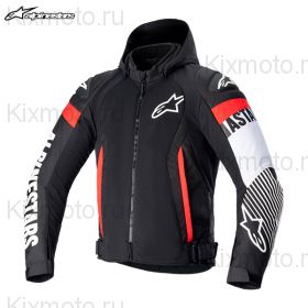 Куртка Alpinestars Zaca Air, Черно-бело-красная