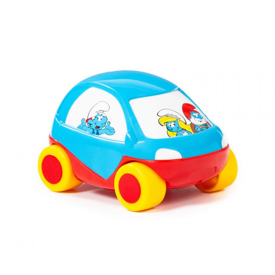 Забавная детская машинка "Смурфики" №2