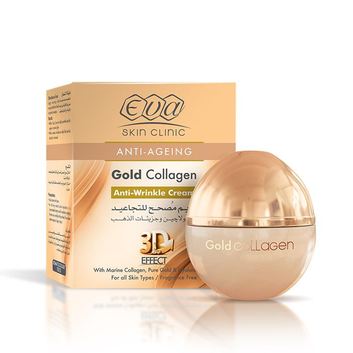 Дневной крем от морщин SPF-15 Eva Gold Collagen, 50 мл