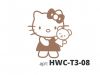 Трафарет Виниловый STMDECOR HELLO KITTY HWC-T3-08 300*300*0.4 мм.