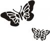 Трафарет Виниловый Stmdecor МОТЫЛЕК HW-129 300*400*0.4 мм.