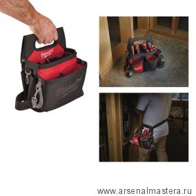 Сумка электрика NEW 290 х 230 х 110 мм ELECTRICIANS POUCH пустая MILWAUKEE 48228112