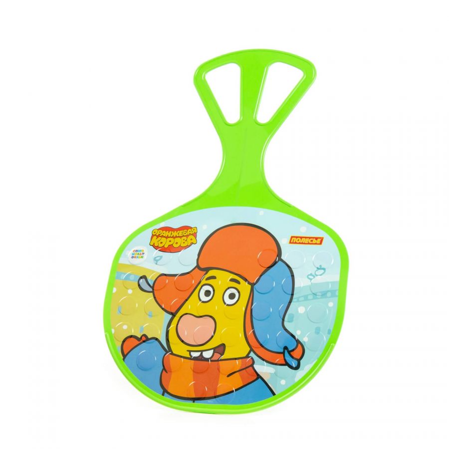 Санки "Ледянка" №3 "Оранжевая корова"