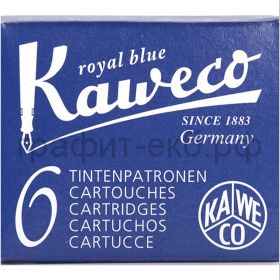 Картридж KAWECO 6шт королевский синий 10000256