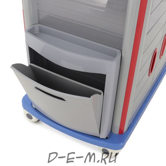 Тележка медицинская MedMos АТ750-01 (ТМ-003АН-00)