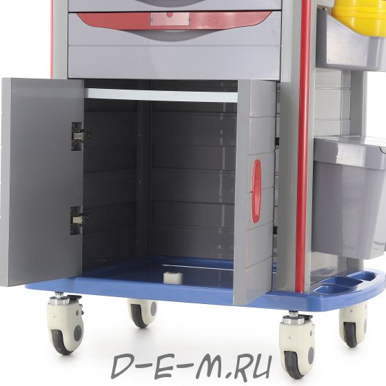 Тележка медицинская MedMos АТ750-01 (ТМ-003АН-00)