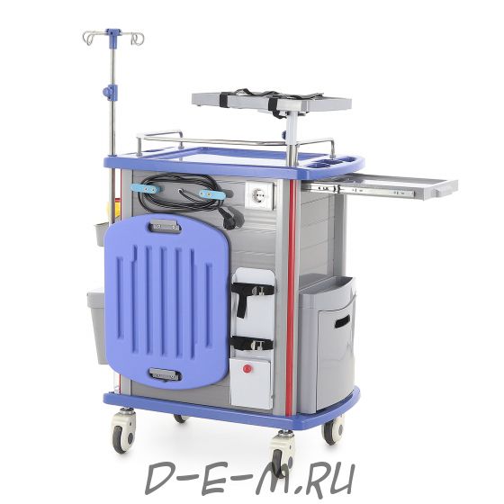 Тележка медицинская MedMos ЕТ750-01 (ТМ-001АН-00)