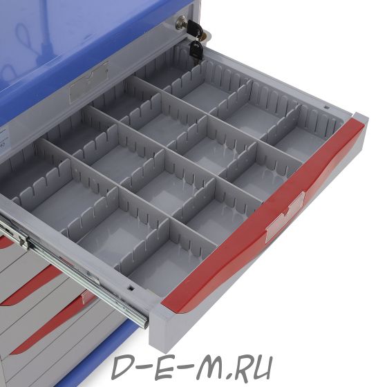 Тележка медицинская MedMos ЕТ750-01 (ТМ-001АН-00)