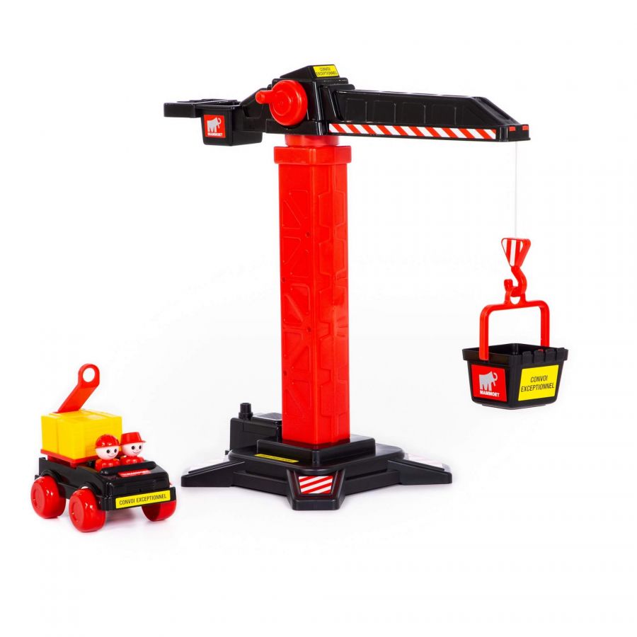 "MAMMOET", супер-кран + грузовик (в коробке)