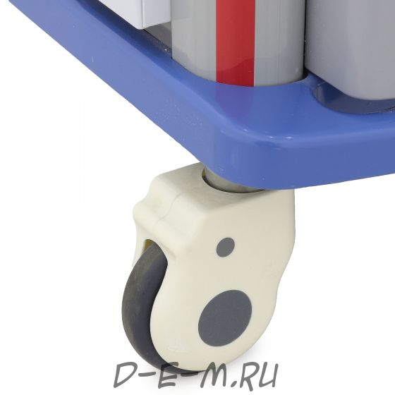 Тележка медицинская MedMos ЕТ750-02 (ТМ-002АН-00)