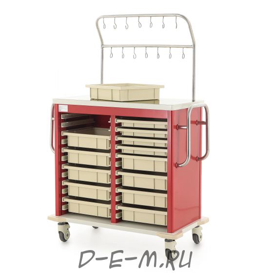 Тележка медицинская MedMos ИТТ006Х (ТМ-013АН-00)