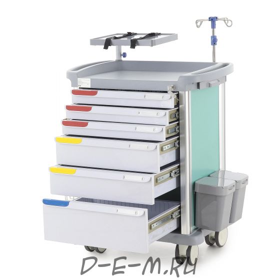 Тележка медицинская MedMos РЕТ05 (ТМ-008АН-00)