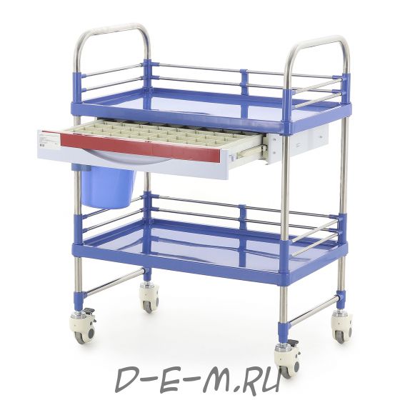 Тележка медицинская MedMos СЗ (ТМ-017АН-00)