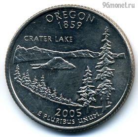 США 25 центов 2005 D Орегон