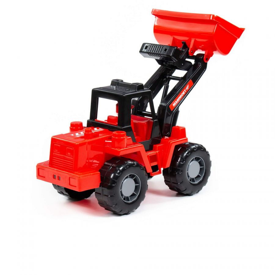 "MAMMOET" "Техник", трактор-погрузчик (в сеточке)