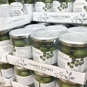 Оливки зеленые сицилийские Campo d'Oro Olive Verdi 300 г - Италия