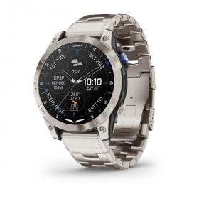 Умные авиационные часы Garmin D2™ Mach 1 с титановым браслетом