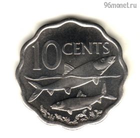 Багамские острова 10 центов 2007